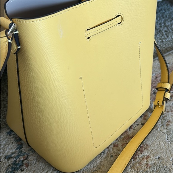 Kate Spade Yellow Bucket Bag - Picture 5 of 6